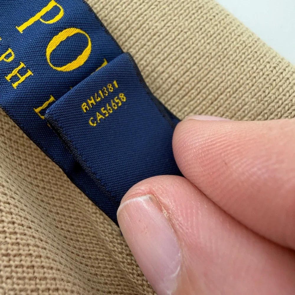 Polo Ralph Lauren Polo Shirt Mens 3XB Tan Khaki Short Sleeve Pique Pony Logo